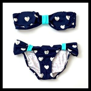 💕ⓅⒾⓃⓀ ⓋⓈ Vintage Heart 2-Piece Bikini NWT💕